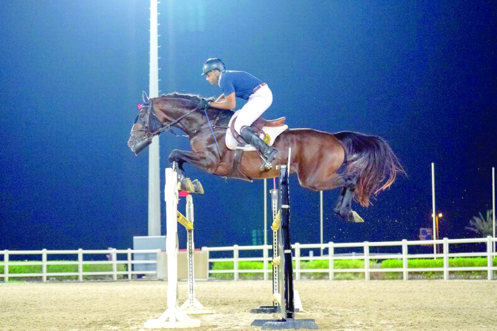 Jamal al Shriyani from the Royal Guard of Oman secured first place riding Igna in Category C.