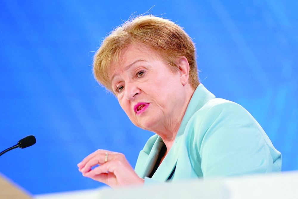 International Monetary Fund Managing Director Kristalina Georgieva 