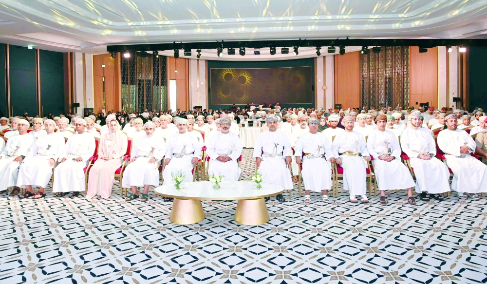 The closing ceremony was held under the auspices of Dr Khamis bin Saif al Jabri, Chairman of Oman Vision 2040 Implementation Follow-up Unit.