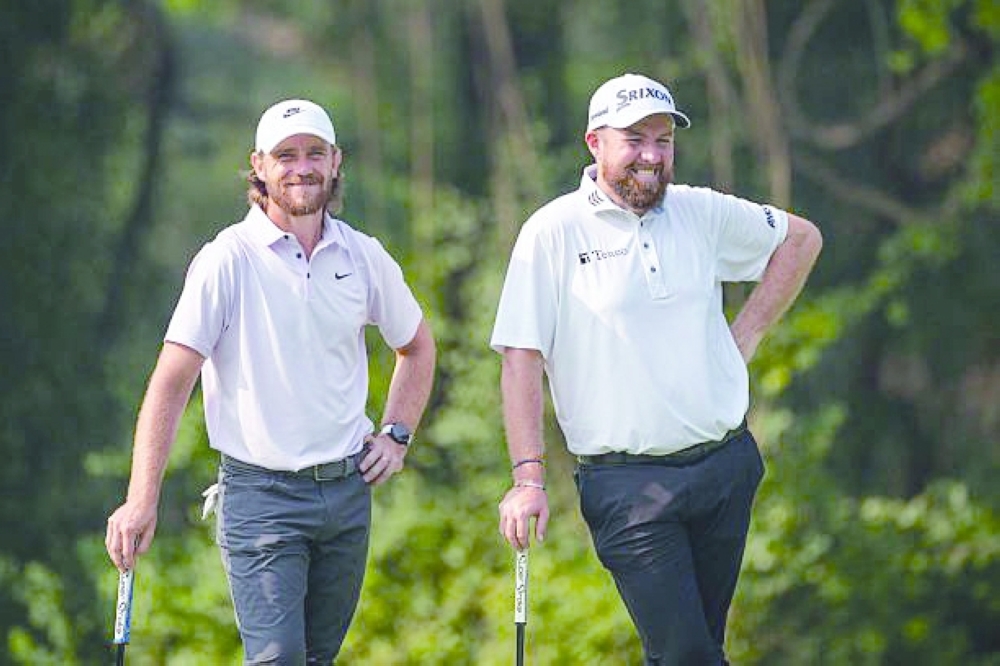Tommy Fleetwood and Shane Lowry.