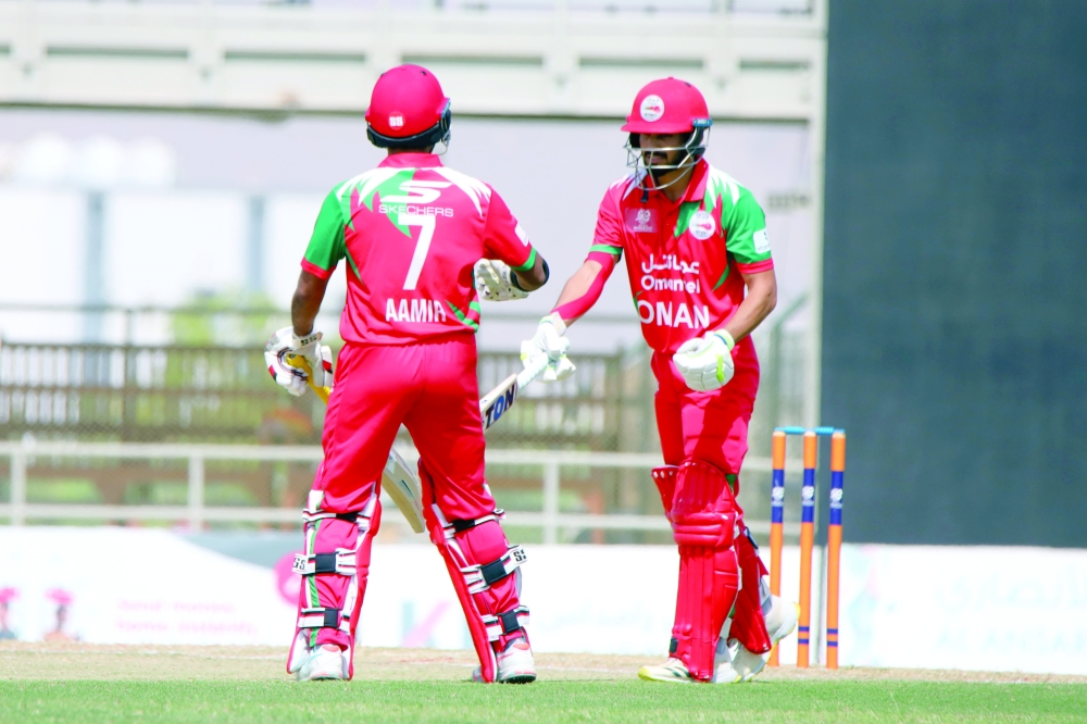 Openers Aamir Kaleem (28 off 28) and Hammad Mirza (50 not out off 55) put on 55 for the first wicket.