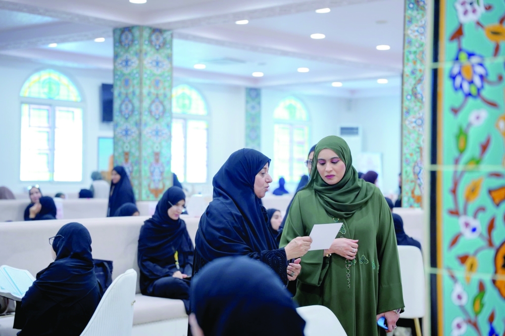 The 'Women’s Quranic Day' was held at Al Haq Mosque in Muscat