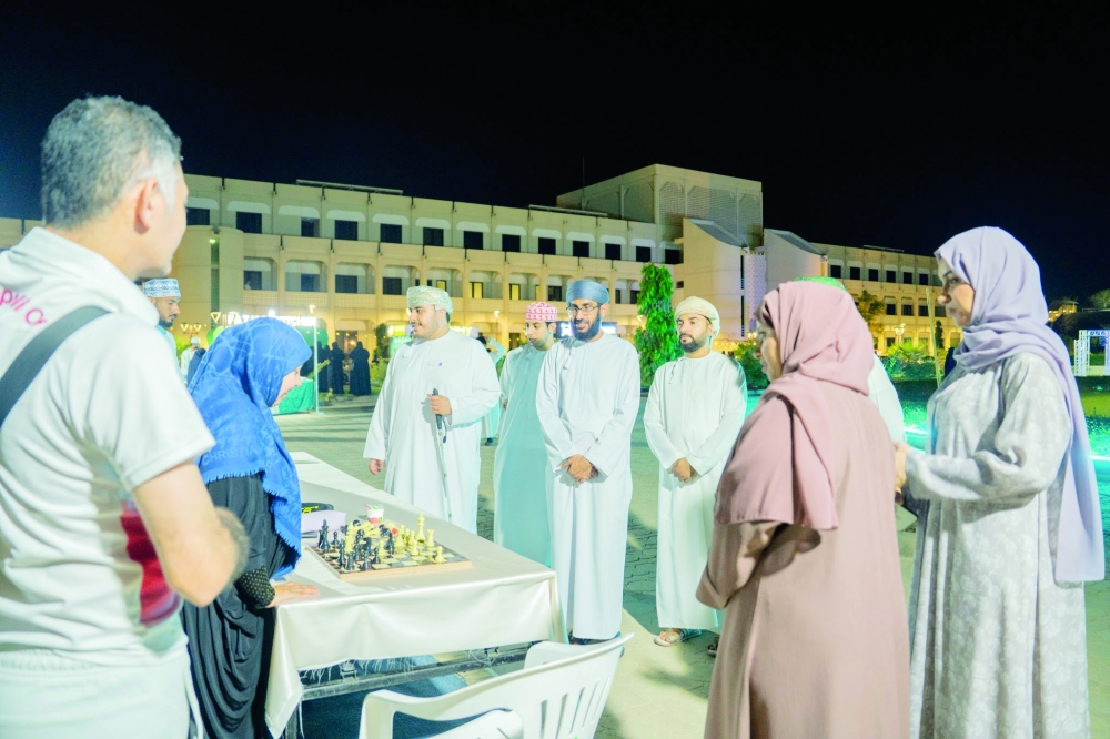 This year’s exhibition carried a humanistic message highlighting the role of the white cane in enabling the visually impaired.