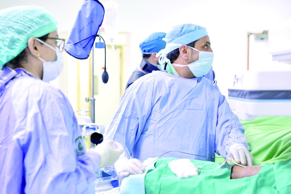 The advanced procedures include medical techniques being performed for the first time. — ONA