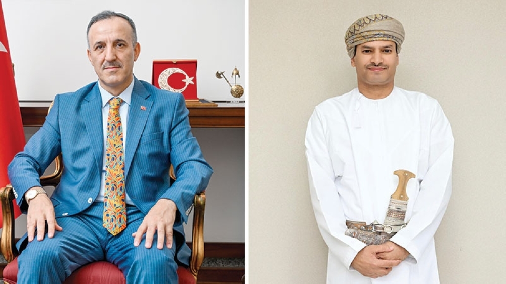 Saif bin Rashid al Jahwari, Oman’s Ambassador to Türkiye & Ambassador Muhammet Hekimoğlu of Türkiye