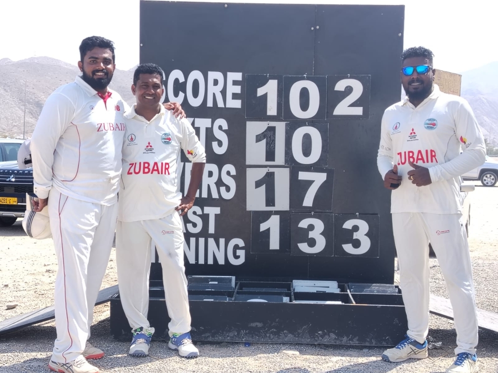 Abhijit Ajikumar, Ruwan Rupasighe, Shibin Lal of Zubair CT