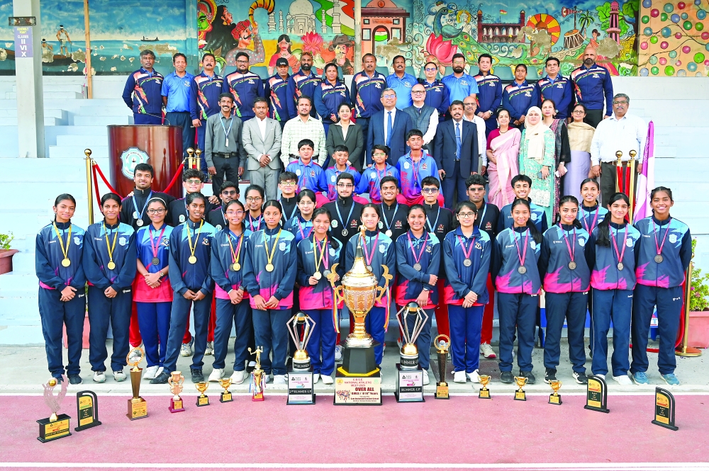 The dignitaries felicitated the winners with medals, trophies and certificates of excellence.