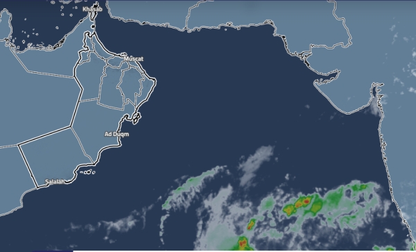 Tropisches Tiefdruckgebiet wird keine direkten Auswirkungen auf Oman haben