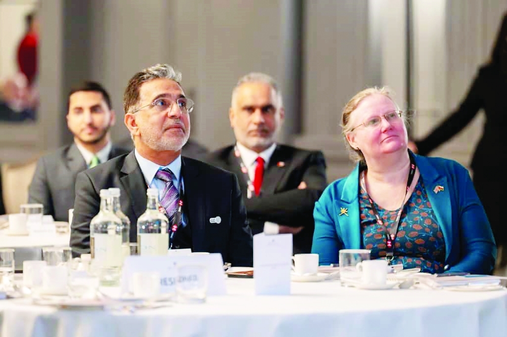 Dignitaries at the 'Oman Investment Forum 2025' in London on Tuesday.