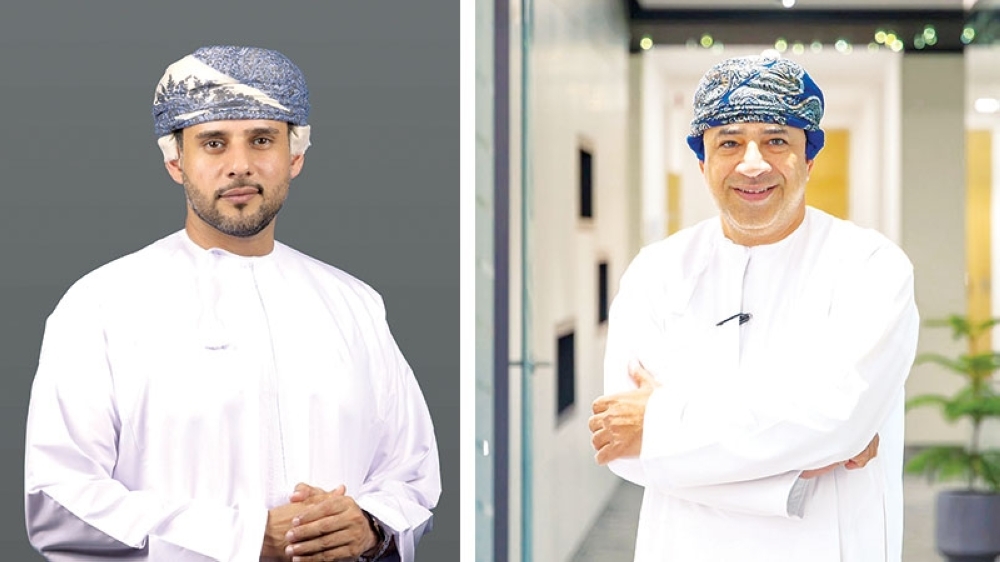 Shaikh Faisal bin Abdullah al Rawas, Chairman of the Board of Directors at the OCCI & Khalid bin Hamed al Kharusi, Director General for Investment Promotion