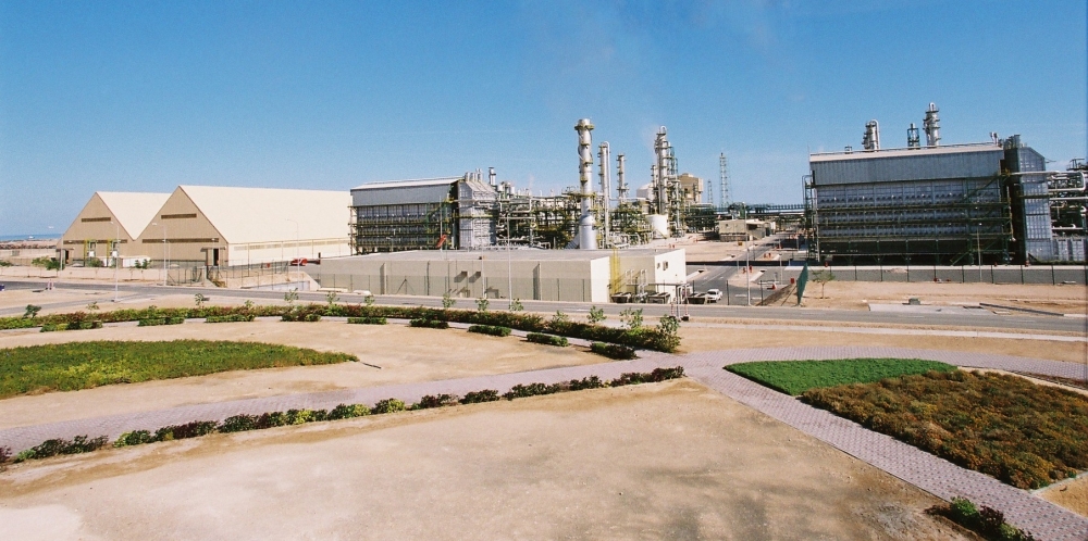 OMIFCO owns and operates a major ammonia and urea fertiliser production plant at Sur.