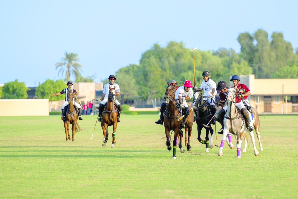 The Royal Cavalry Polo Team secured a thrilling 4–3 victory over the Qatar Polo Club.