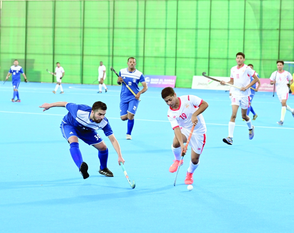 Action during the second week matches of HM Cup.