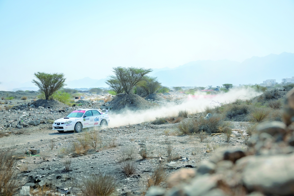 The rally, which was organised by the Oman Automobile Association (OAA), included two stages.
