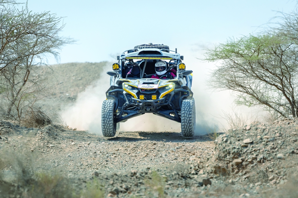 The competition was fierce between the leading trio of Soomar, Al Aufi and Al Harthy during the first and second stages.