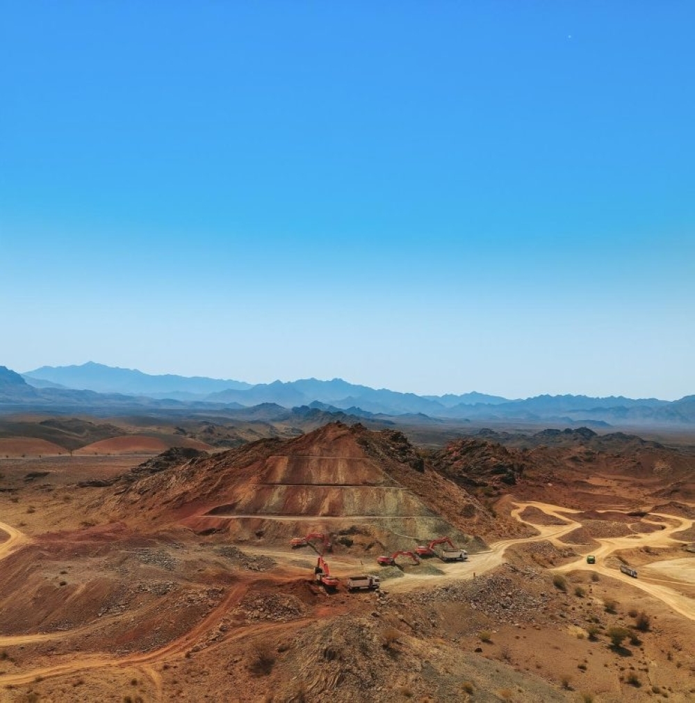 Hafeet Rail work in progress