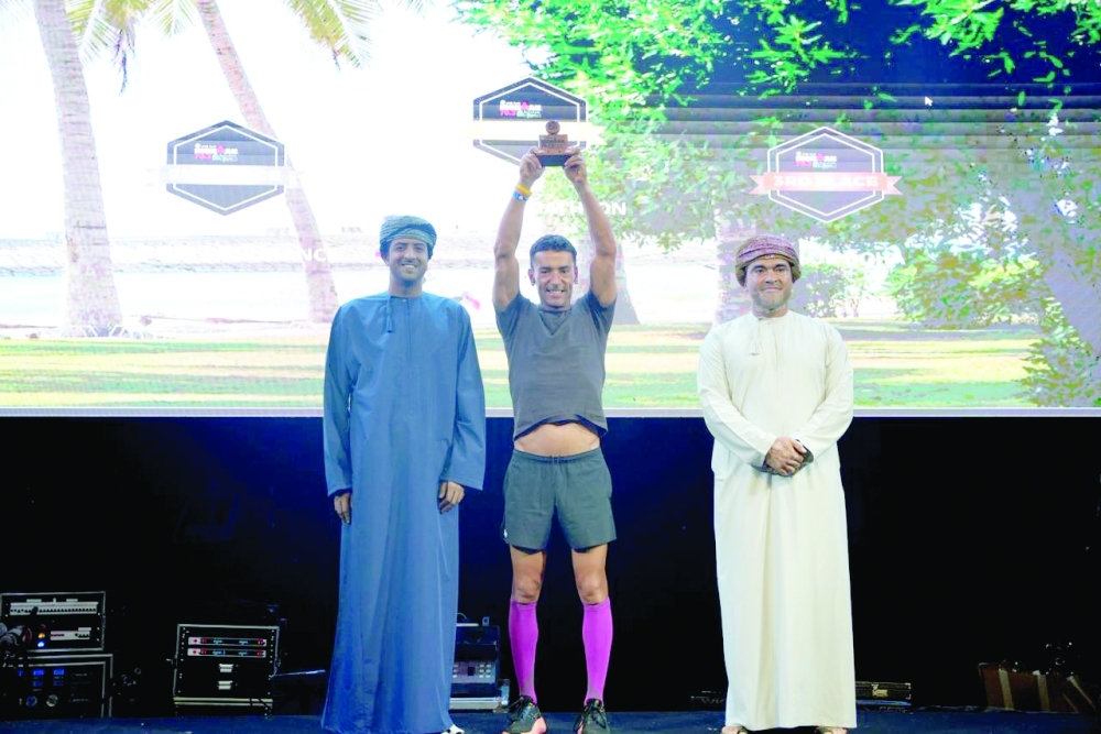 61 countries participated in the Dhofar Municipality Ironman 70.3 championship.
