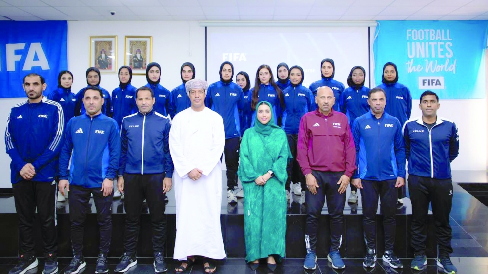 The course featured 20 Omani referees, in addition to one referee from Bahrain and another from Iraq.