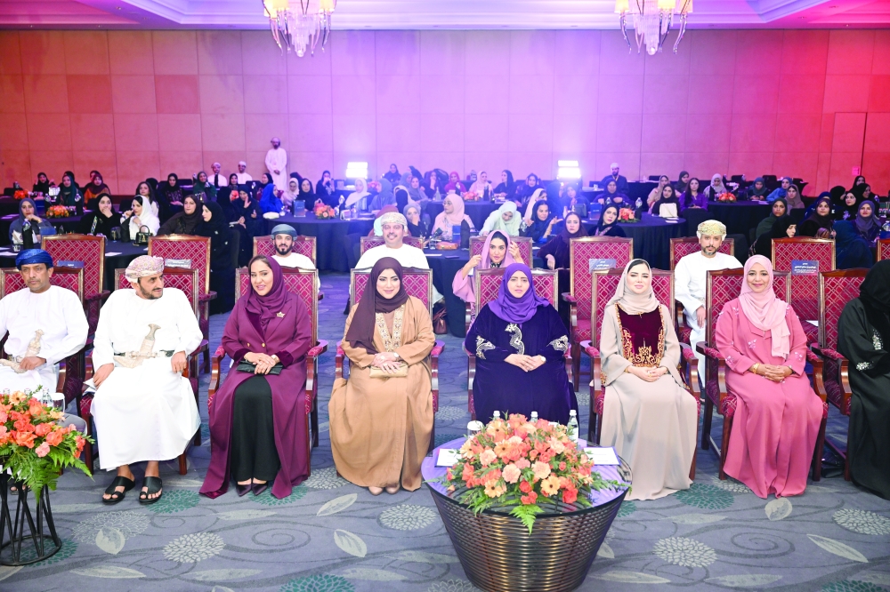 The event came as part of the national efforts to strengthening the role of Omani women in various sectors. - Photo by Abdulawahed al Hamdani