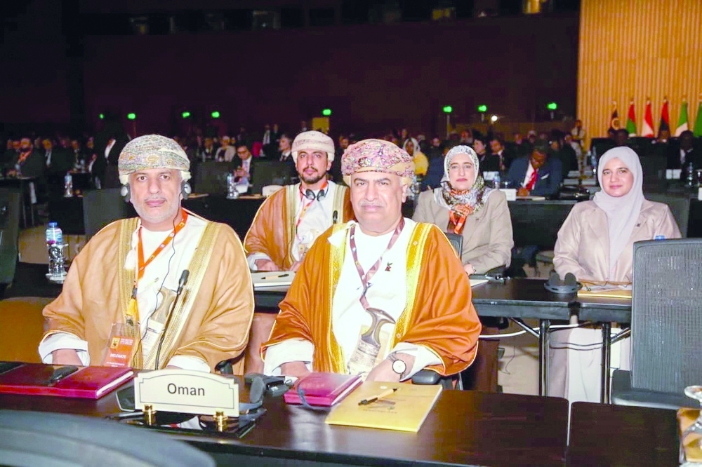 Oman’s delegation to the conference is headed by Shaikh Ghosn bin Hilal al Alawi, Chairman of the State Audit Institution. - ONA