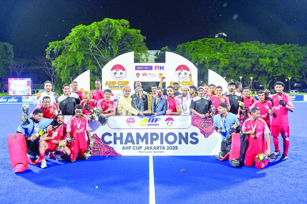 Oman emerged AHF Cup winners in 2025.