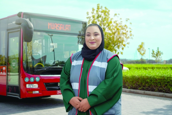 Meet the first Omani woman behind the wheel of a bus