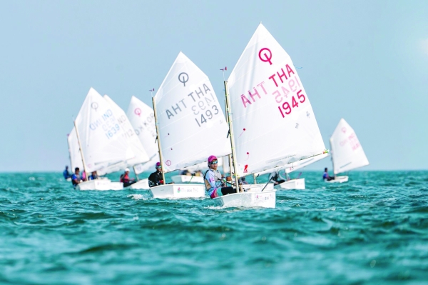 Oman sailors secure spots in top fleet at Optimist event