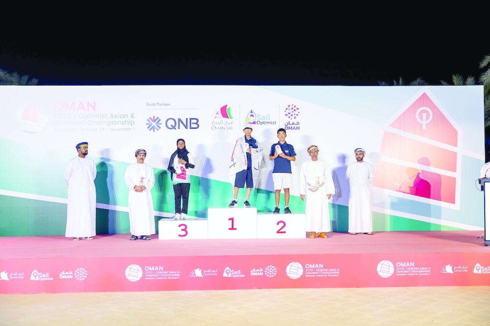 In the Bronze Fleet, Soki Higuchi from Japan taking first place, followed by Kaito Nakamura from Japan in second and Tarteel al Hasani from Oman in third.