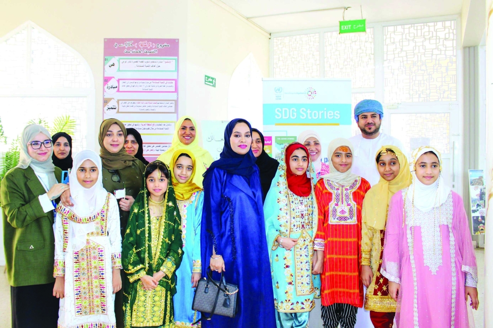ALECSO delegation visited Hind Bint Omar Basic Education School in Al Suwaiq