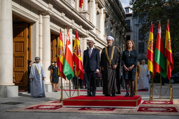 HM visits Senate of Spain