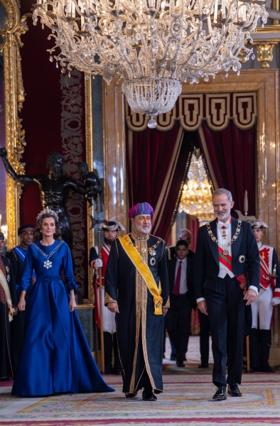 HM hosts dinner with King of Spain