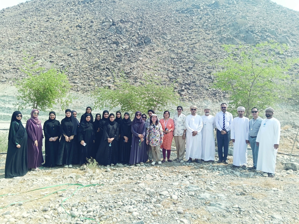 The campaign coincided with the celebration of Omani Agriculture Day.