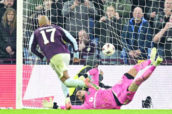 Villa edge Maccabi in fraught match, bad night for Glasgow clubs