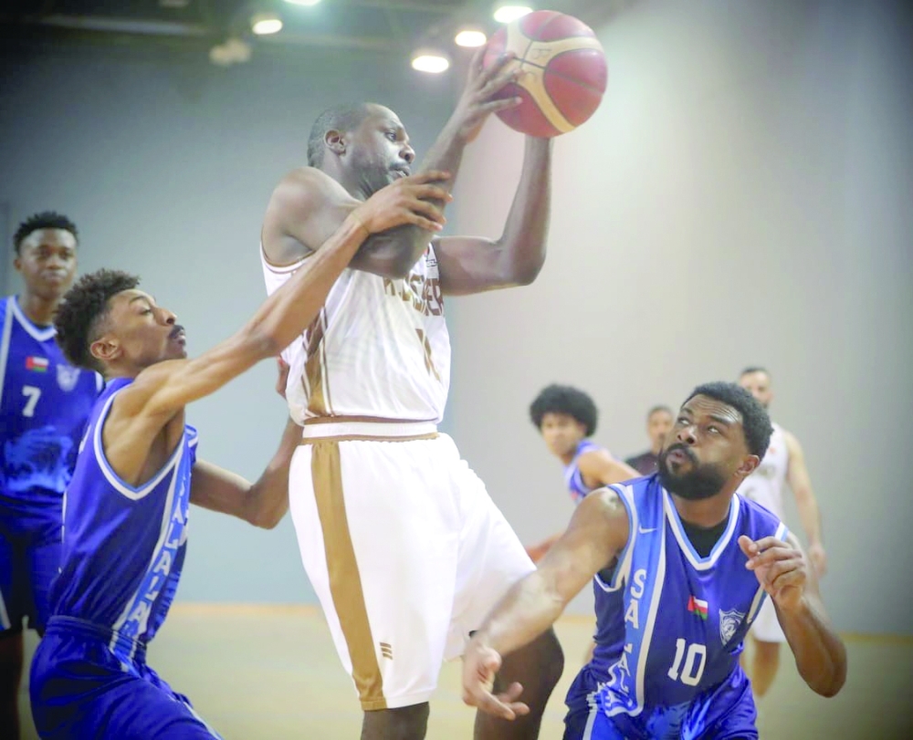 Al Bashayer maintained their dominance with accurate shooting from beyond the arc and solid defence.