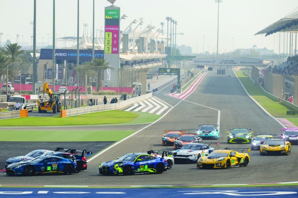 The eight-hour race began well for Al Harthy with an impressive and committed first few laps elevating him to sixth position.