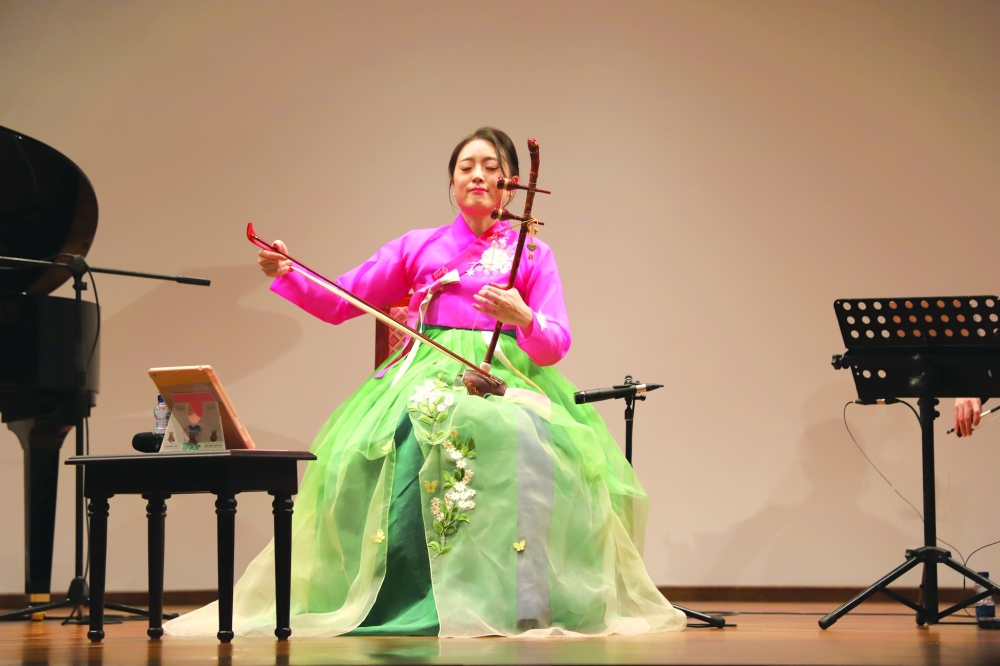 Korean haegeum captivates Muscat audience