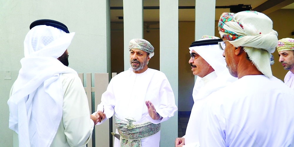 Sayyid Hamoud visited the Open Prisons Complex in the Kingdom of Bahrain on Monday. — ONA