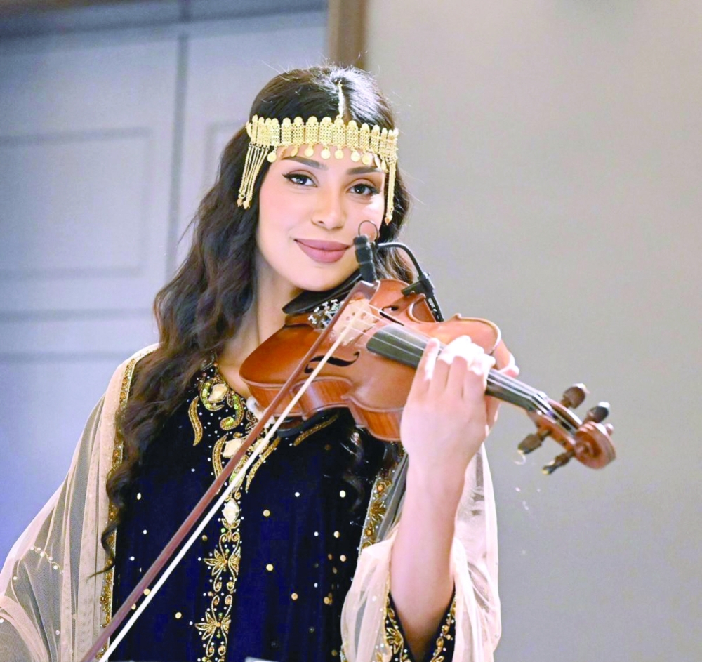 AN OMANI VIRTUOSO HITTING GLOBAL NOTES