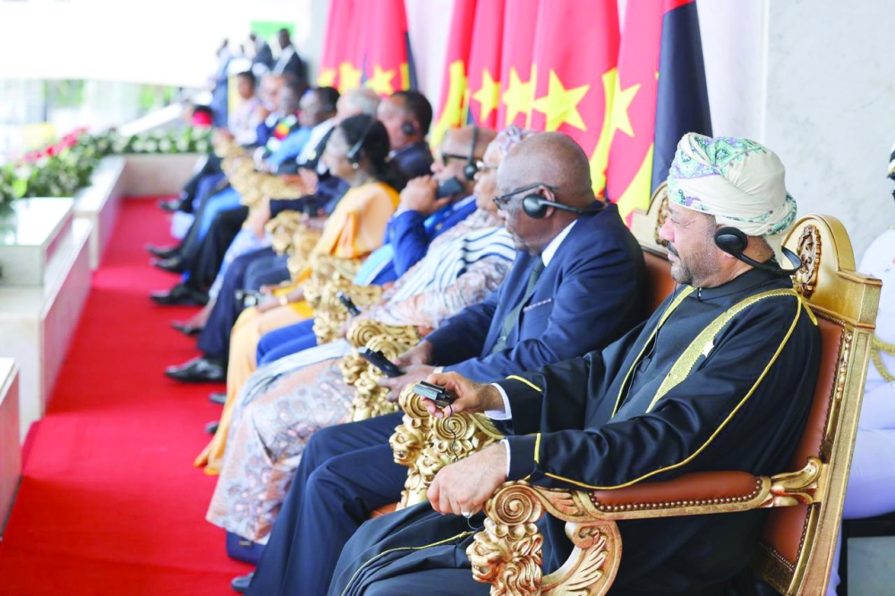 The ceremony was attended by a number of leaders, presidents, and senior officials from Angola and various countries around the world. - ONA