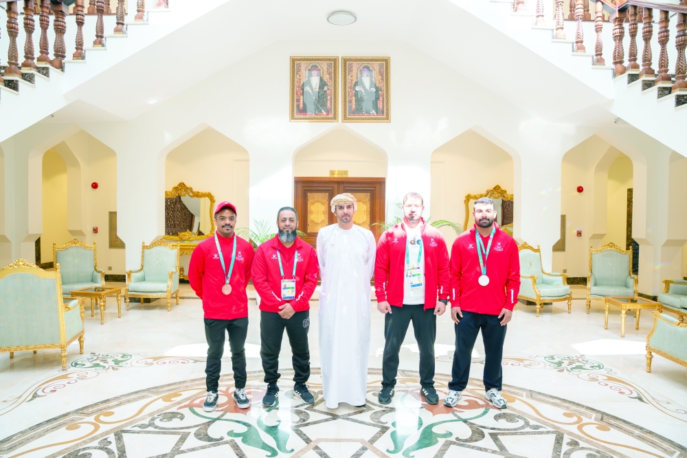 Sayyid Najib expressed his pride in the achievement of weightlifter Amer al Khanjari, emphasising that this result is a significant accomplishment for Omani sports.