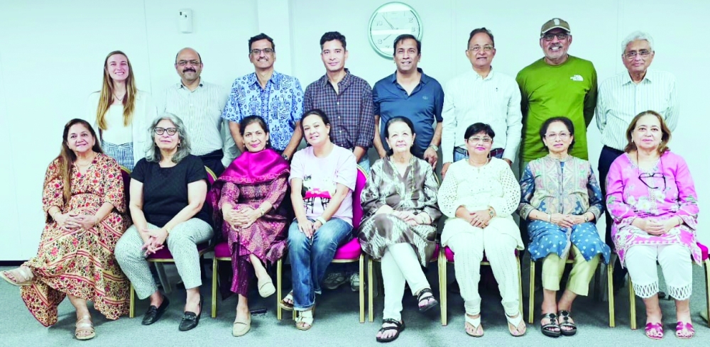 Bridge enthusiasts who took part in the RAHRC Bridge championships.