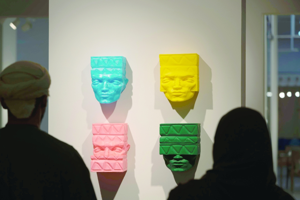 BETWEEN LIFE AND ROUTINE: A haunting new exhibition in Muscat