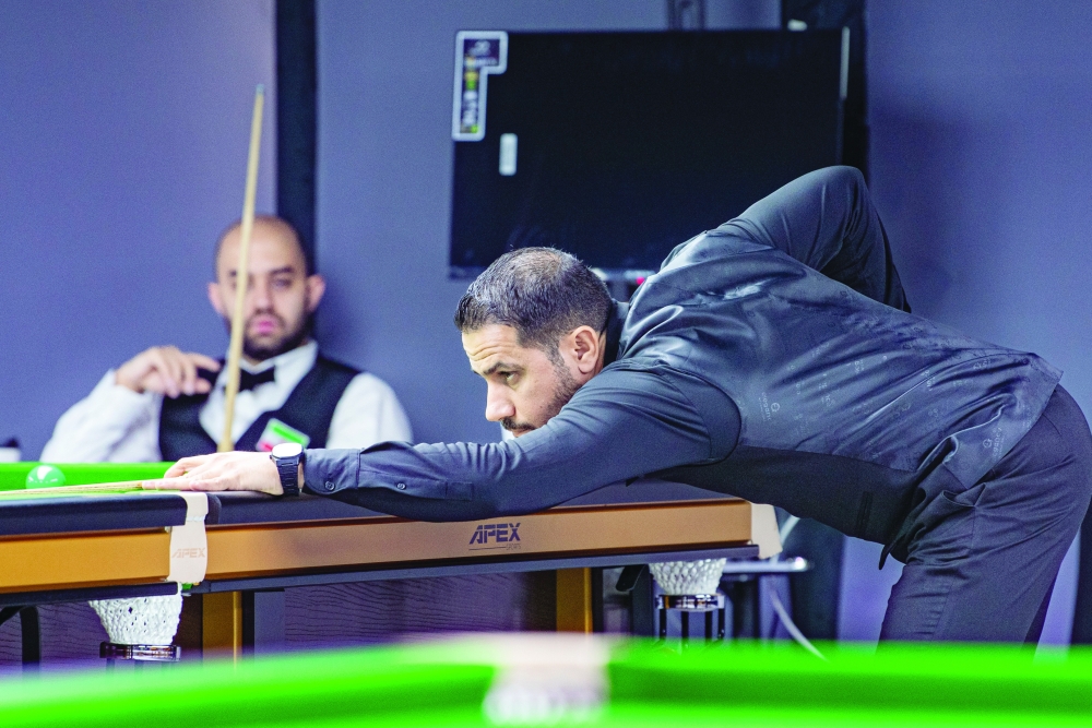 Oman player Ahmed al Khusaibi suffered a 0–3 loss to Iran’s Siavash Mozaeini.