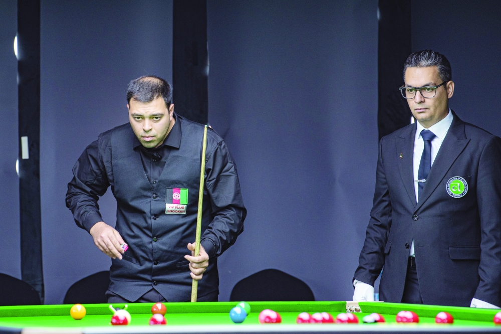  Afghanistan player Mohammad Noor Zai secured win against Qatar’s top seed Ali al Obaidli. 