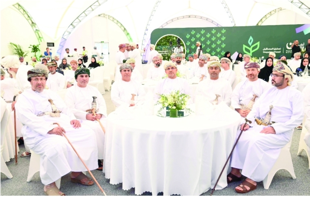 Dr Saud bin Hamoud Al Habsi officially inaugurated the Al Shikhaikhat Renewed Water Network in Barka