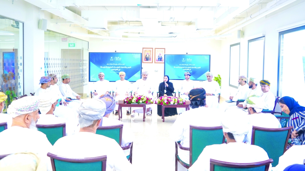 Riyada organised a dialogue session in the presence of presence of Dr Mahad bin Said Baowain.