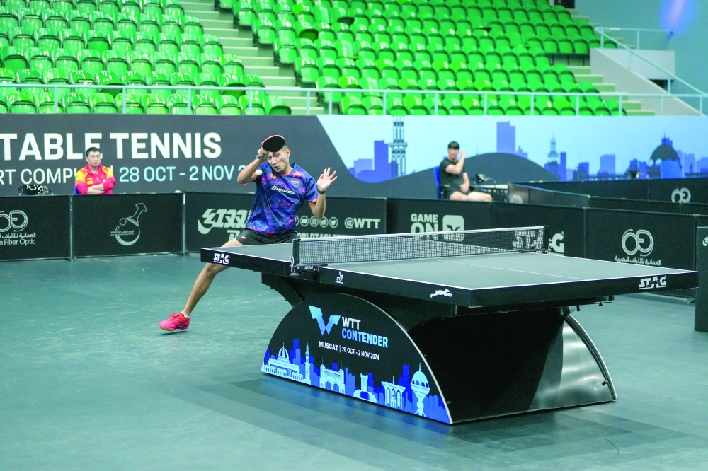 The preliminary round of the WTT Star Contender Muscat 2025 will begin on Monday at the both main halls of the Sultan Qaboos Sports Complex in Bausher.