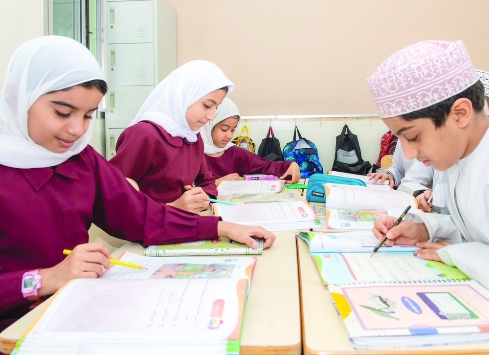 The gender ratio among Omani children was 104 males per every 100 females.