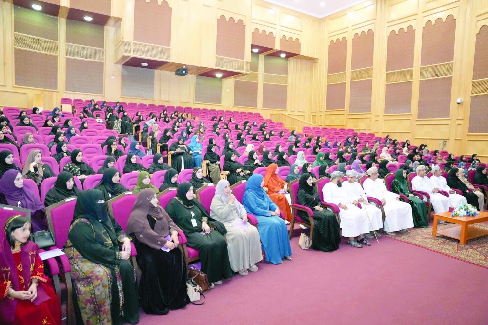 Participants at the dialogue session at Higher Judicial Institute in Nizwa last week