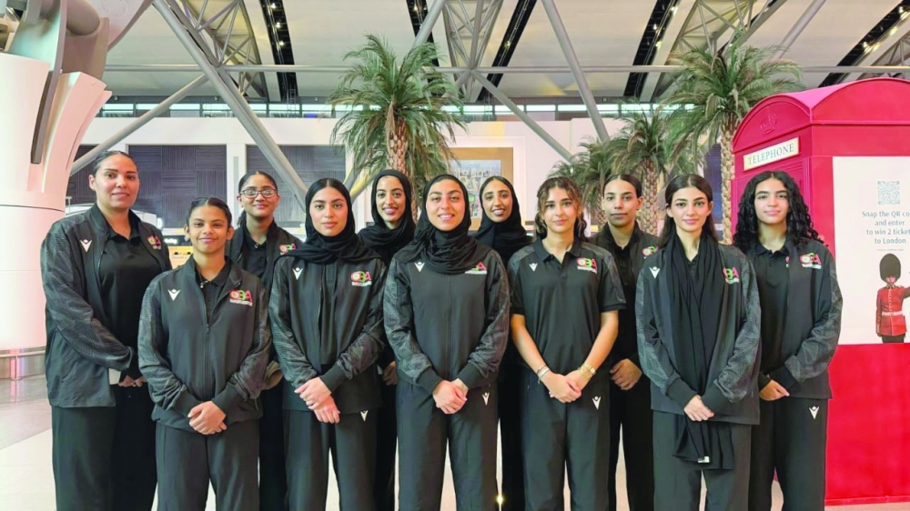 The Oman junior girls’ team is led by coach Wafa Zaghdo. – Ammar al Musafir